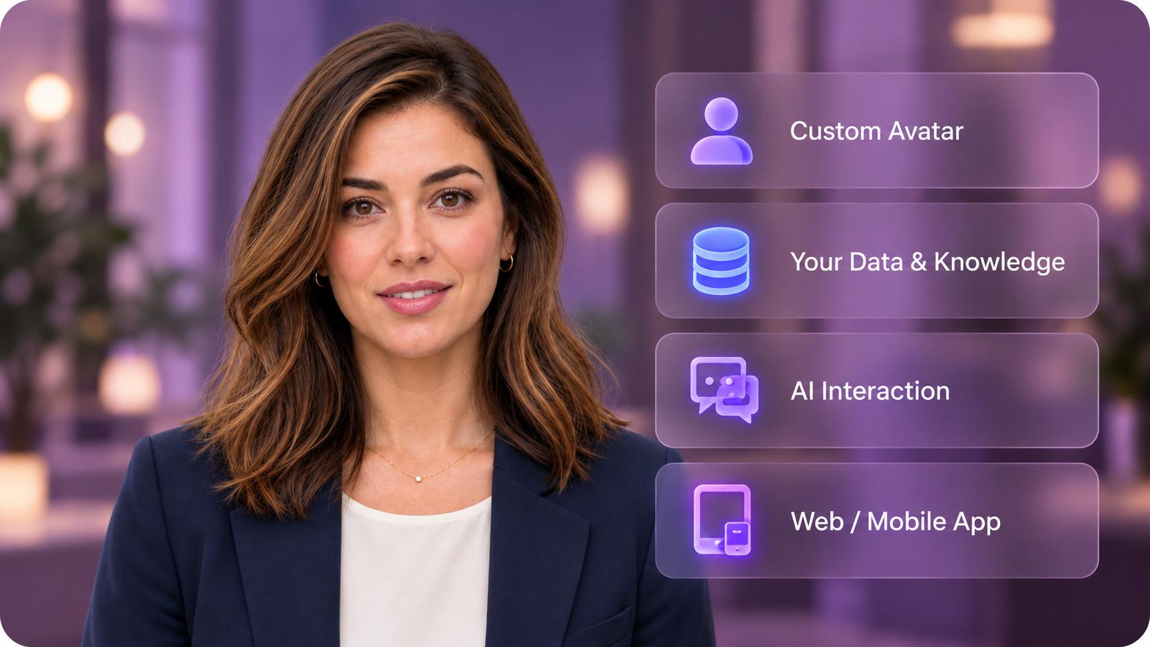 Custom Avatar AI capability stack
